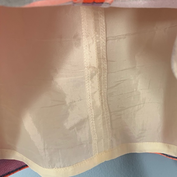 J. Crew Factory Shiny Stripe Mini Skirt - Picture 4 of 5